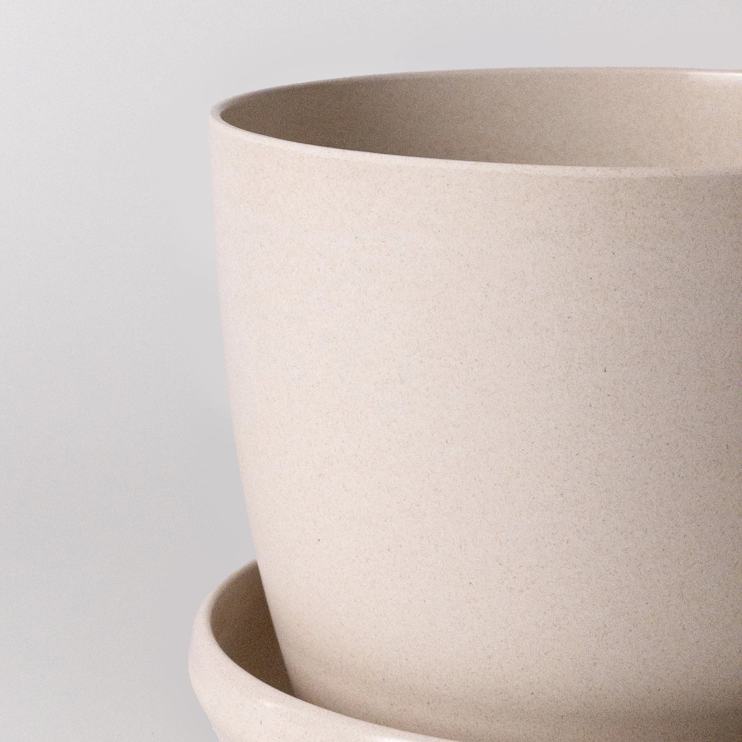 KANSO 7" Bamboo Fibre Planter