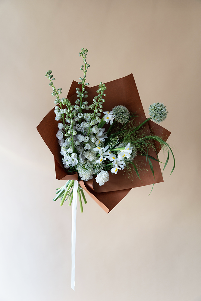 Vancouver Florist - Bouquet of flowers in a vase, serene