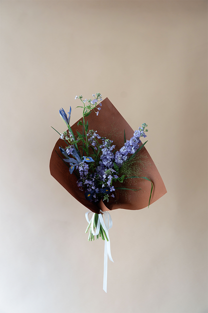 Vancouver Florist - Bouquet of flowers in a vase, thoughtful