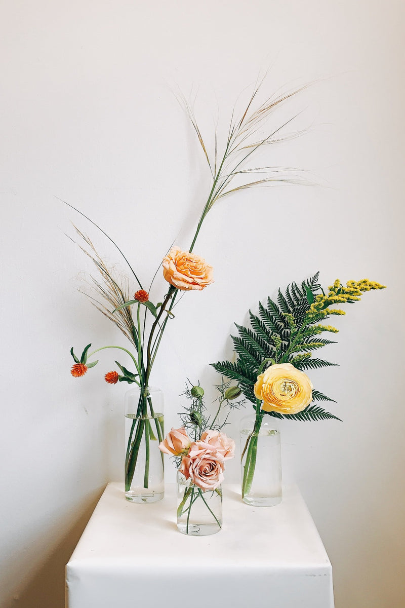 Bud Vase Trio