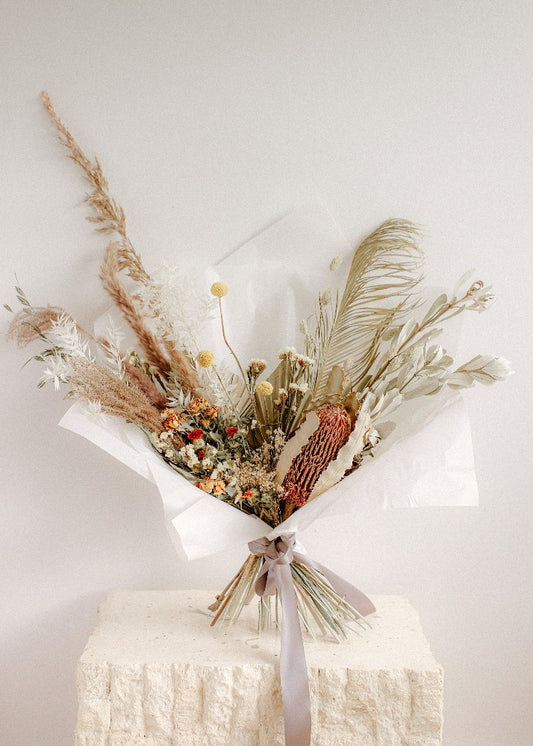 Earth Tone Signature Dried Bouquet